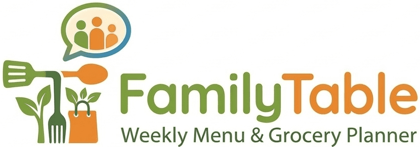 FamilyTable - Weekly Menu & Grocery Planner